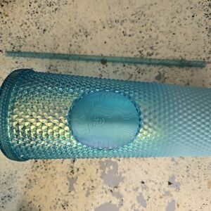 2023 Starbucks Blue Gradiant Tumbler with Straw